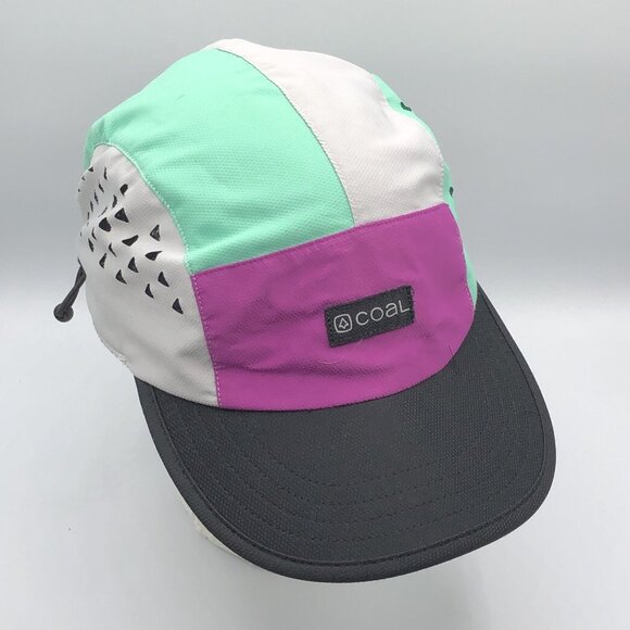Coal The Provo UPF Tech 5 Panel Cap Adjustablek Running Hiking Camping Hat - Picture 7 of 10
